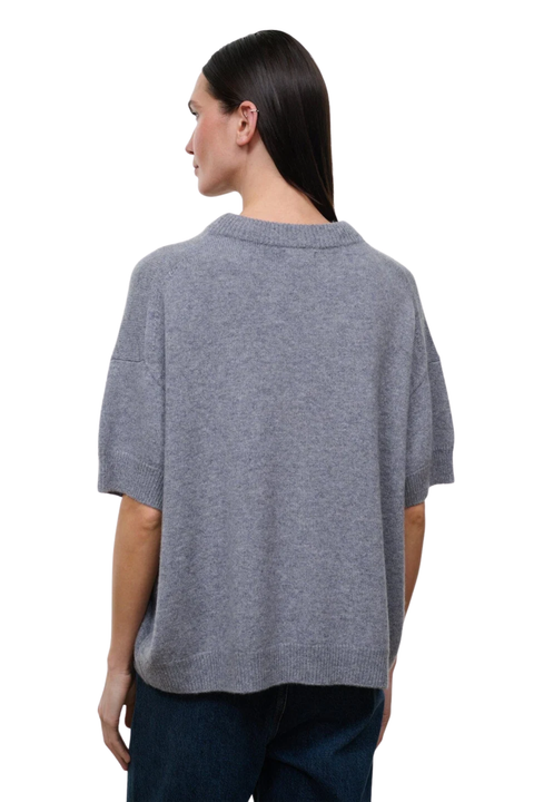 Sorrento Cashmere Sweater Ash