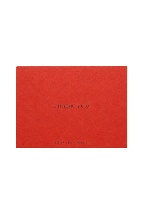 "Thank You" Greeting Card
