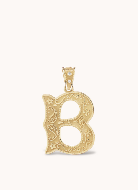 Large Southwestern "B" Charm