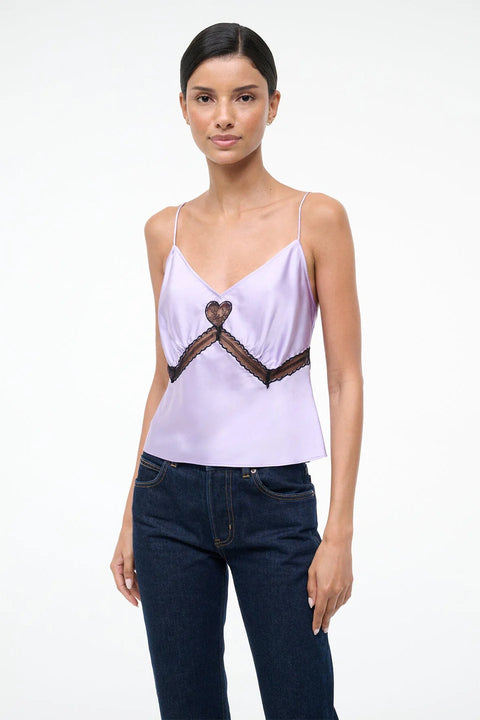 Terra Silk Top Wisteria