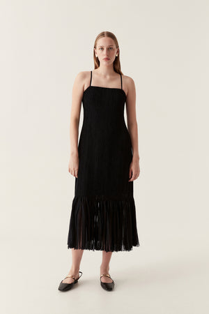 Arris Fringed Maxi Dress