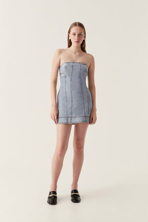 Corie Denim Mini Dress