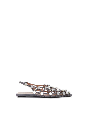 Grid Ballerina  Flat