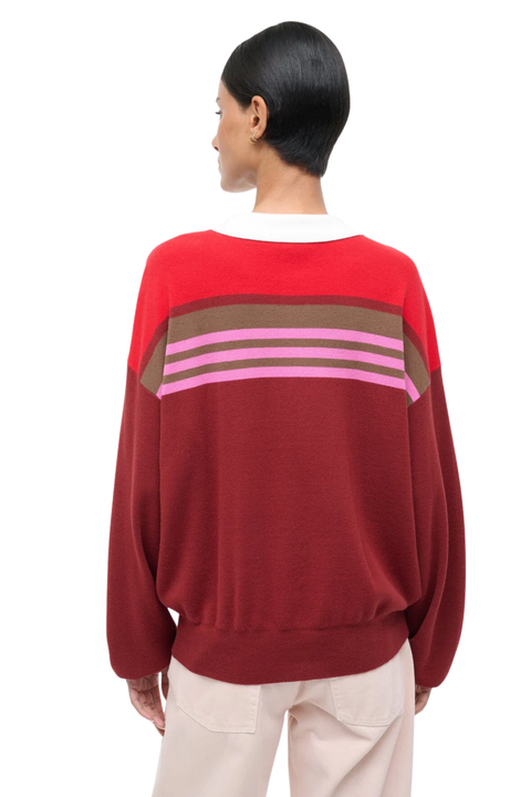 Sail Top Cardinal Multi Stripe