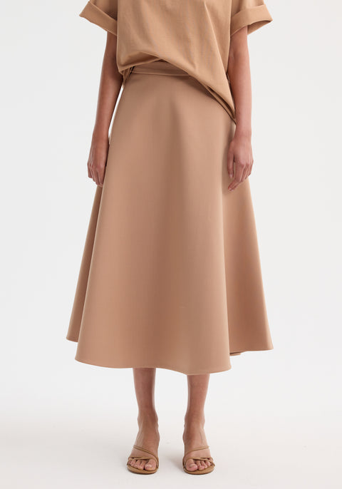 Voluminous A-Line Skirt