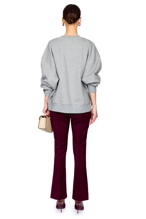 Long Sleeve Round Neck Sweatshirt