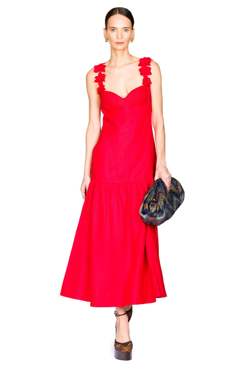 Ser Arte Embellished Maxi Dress