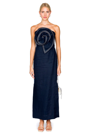 Tactos Embroidered Maxi Dress