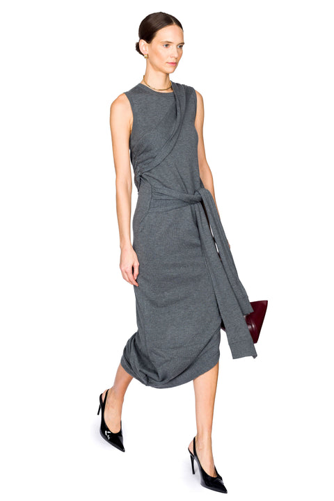 Tie Detail Sleeveless Dress