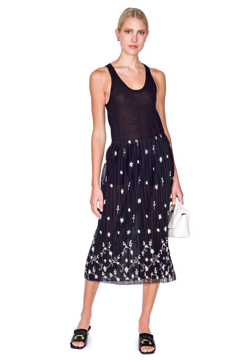 Floral Tulle Skirt