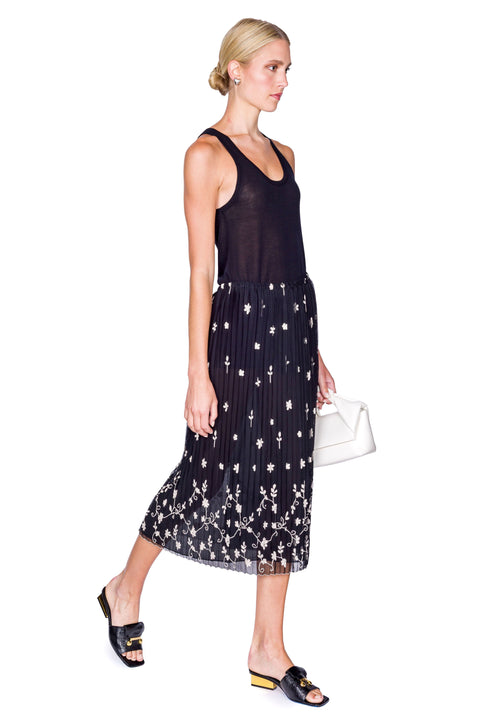 Floral Tulle Skirt