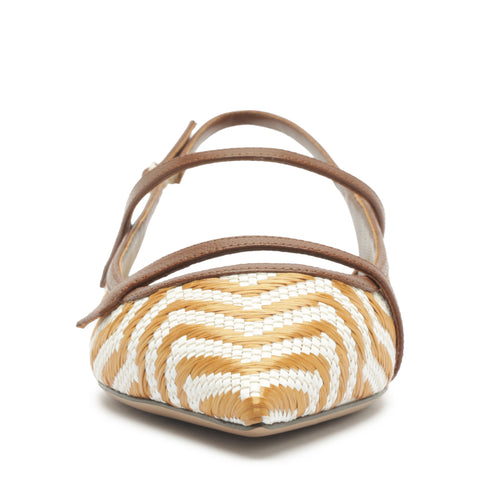 Tita Raffia Zig Flat