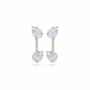 Le Cercle Illusion Pear Shaped Double Earrings