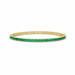 Flexible Emerald Bracelet