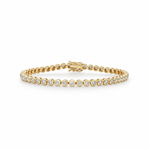 Round Diamond Tennis Bracelet