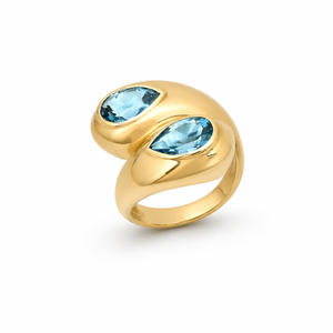 Topaz Moi et Toi Ring