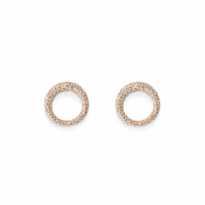 Full Circle Diamond Earrings