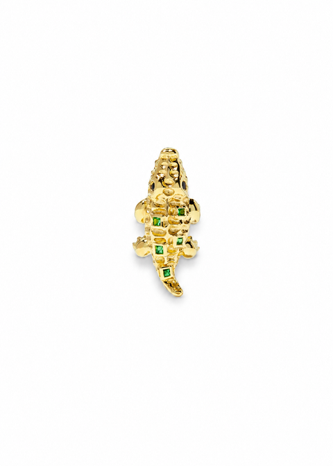 Mini Crocodile Stud Earring