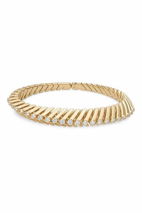 Soffio Yellow Gold Bracelet
