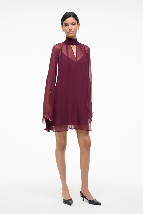 Esther Mini Dress Syrah