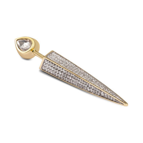 Tribal Pave Earring