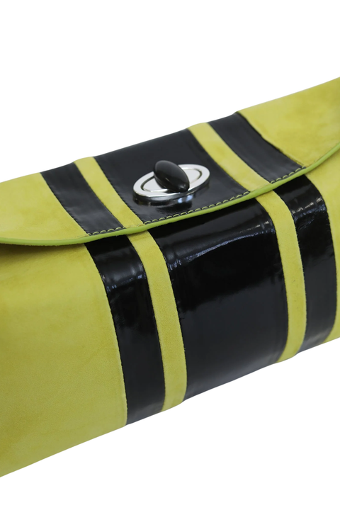 Doba Quartz Turnlock Motor Shoulder Bag