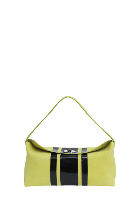 Doba Quartz Turnlock Motor Shoulder Bag