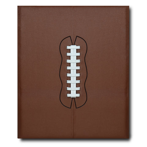 Front cover of coffee table book titled "American Football, The Impossible Collection"