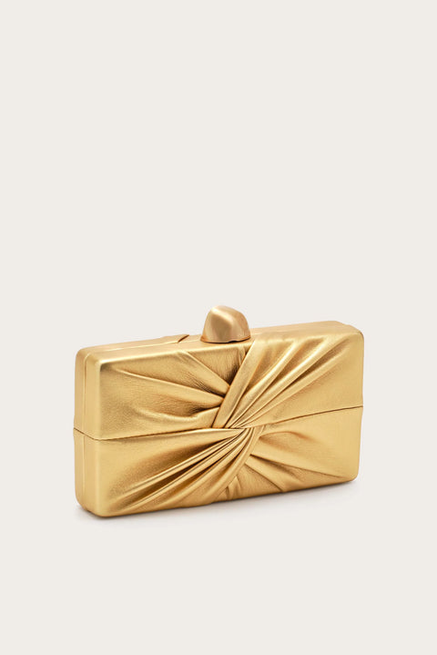 Lisse Clutch Brass