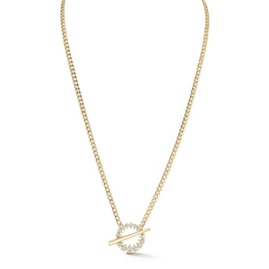 Sophia Ryan Cuban Chain Toggle Necklace