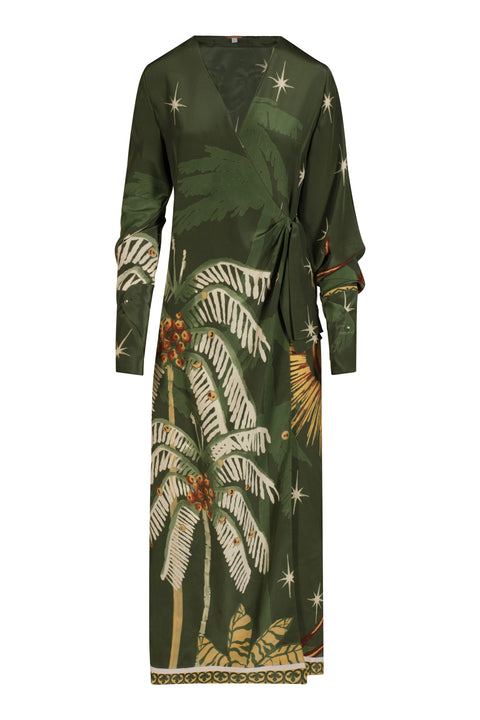 Eternity Begins Wrap Dress