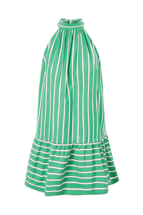 Mini Marlowe Dress Seaweed Stripe
