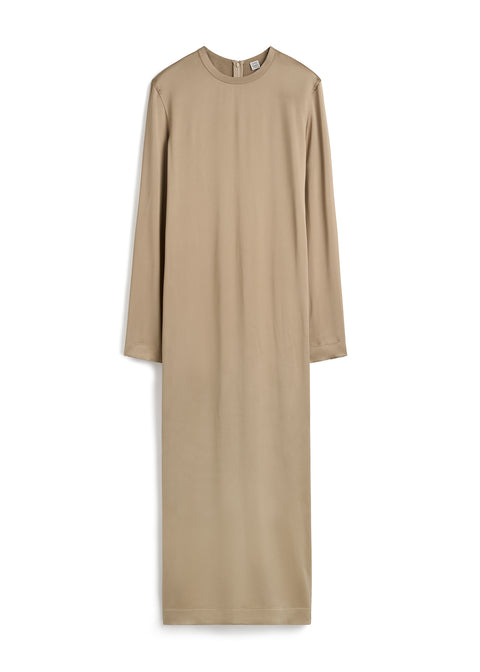Long Satin Dress