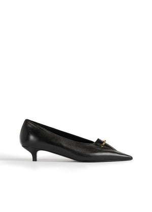 Pierced Nappa Pumps