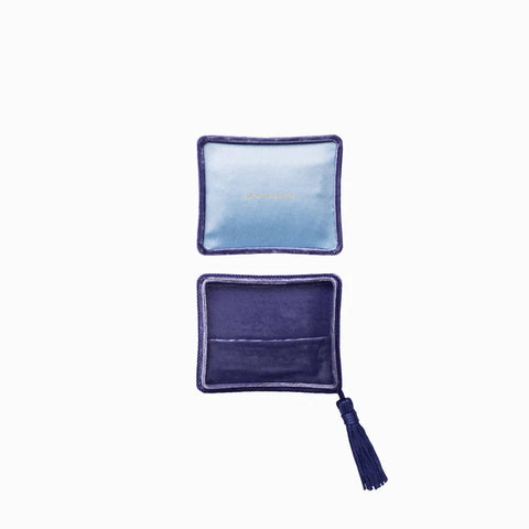 Velvet Jewelry Box Tulipe Violette