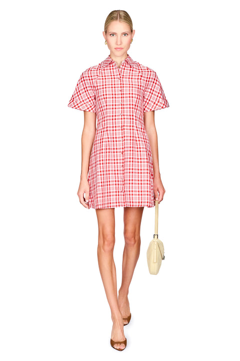 A-Line Mini Shirt Dress