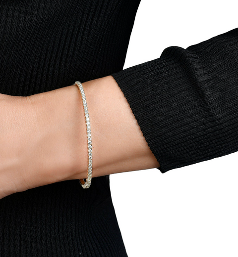 Diamond Flexible Bracelet
