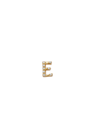 Diamond E Charm