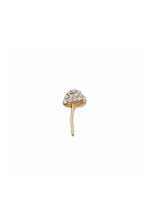 Diamond Mushroom Charm