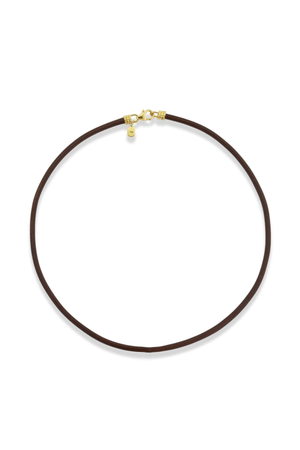 Scuba Brown Leather Cord