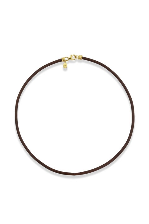 Scuba Brown Leather Cord