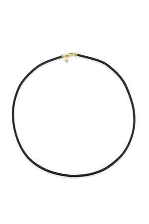 Scuba Black Leather Cord