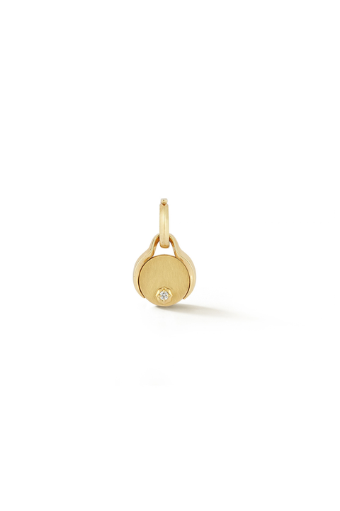 Mini Diana Round Diamond Charm