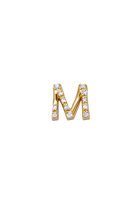 Diamond M Charm