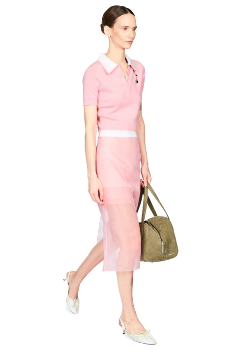 Organza Pencil Skirt
