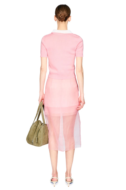 Organza Pencil Skirt