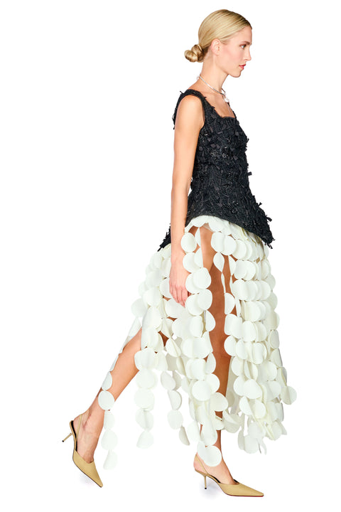 Basque Multicircle Skirt