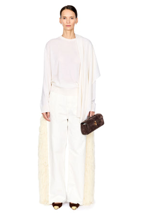 Lisa Wool Fil Coupe Details Carpenter Denim