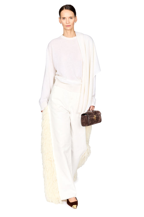 Lisa Wool Fil Coupe Details Carpenter Denim