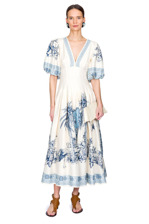 Villa Romantica Corset Midi Dress